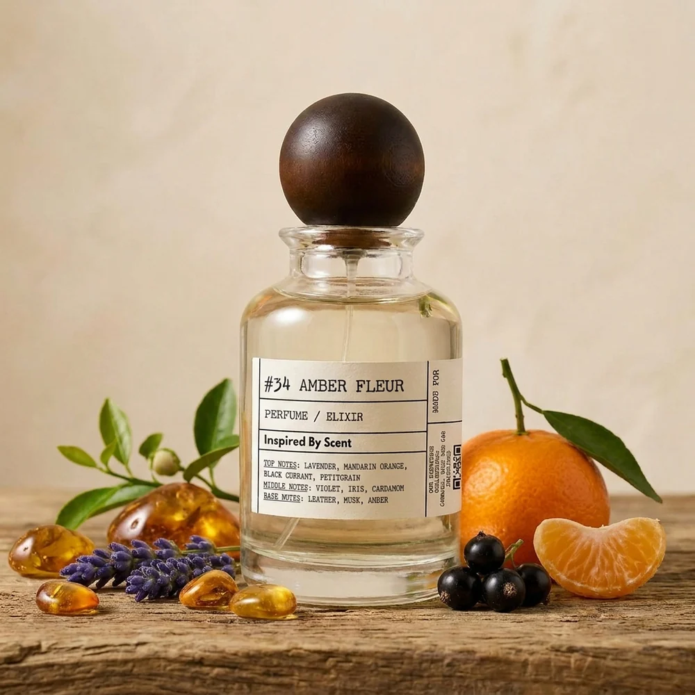 #34 Perfume Amber Fleur 3.4 oz