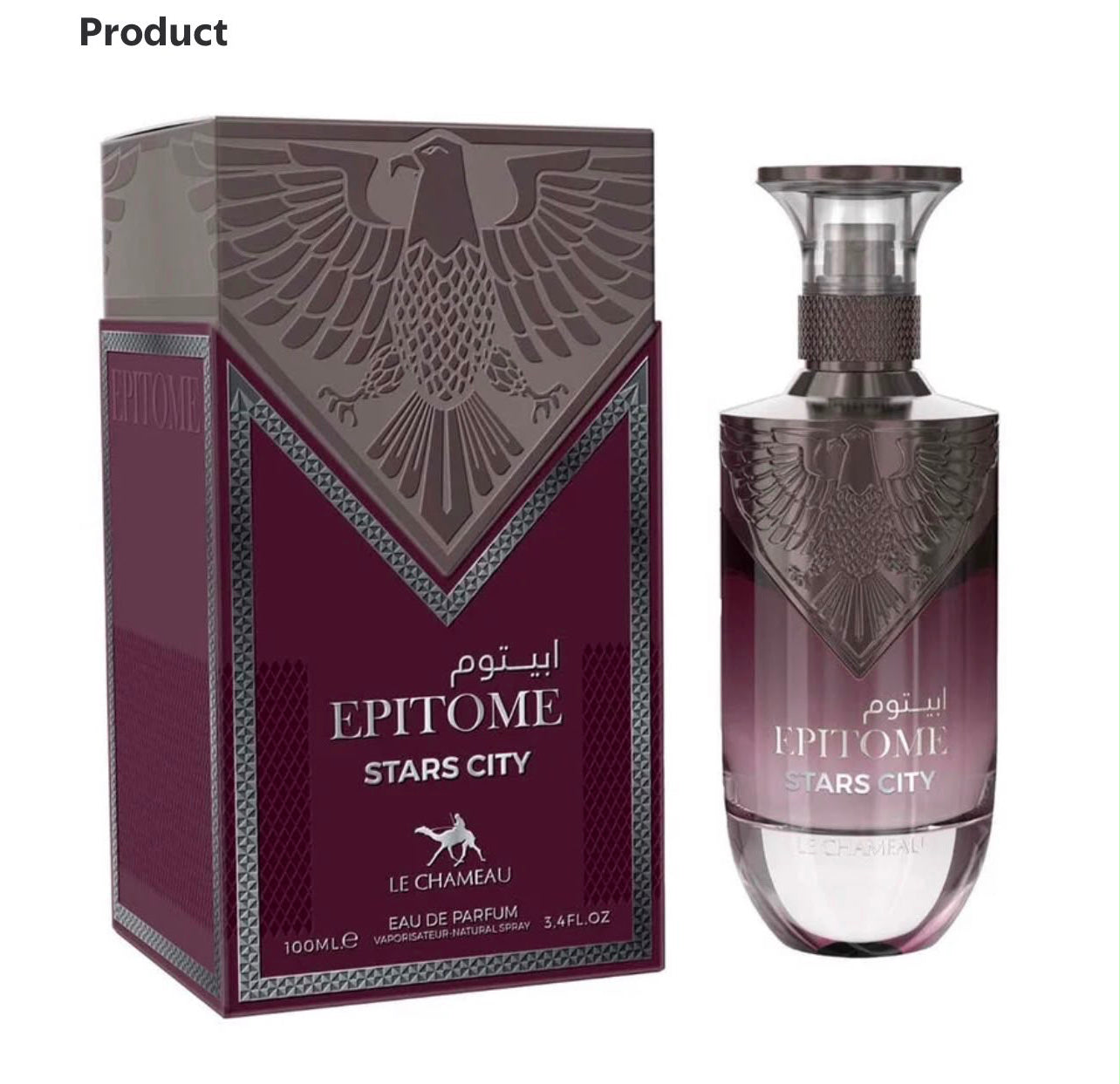 EPITOME STARS CITY 3,4 OZ