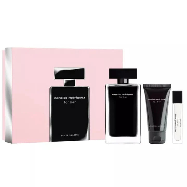 Narciso Rodriguez 3-Piece Set 3.3oz Women EDT Spray